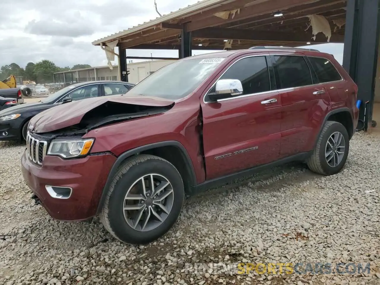 1 Photograph of a damaged car 1C4RJFBG8MC669994 JEEP GRAND CHER 2021