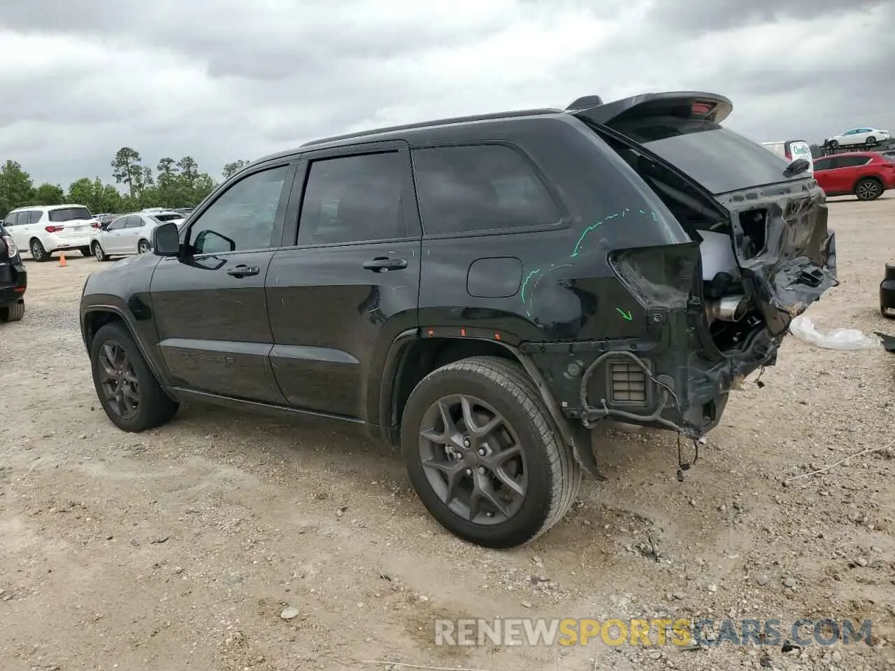 2 Photograph of a damaged car 1C4RJFBG8MC744547 JEEP GRAND CHER 2021