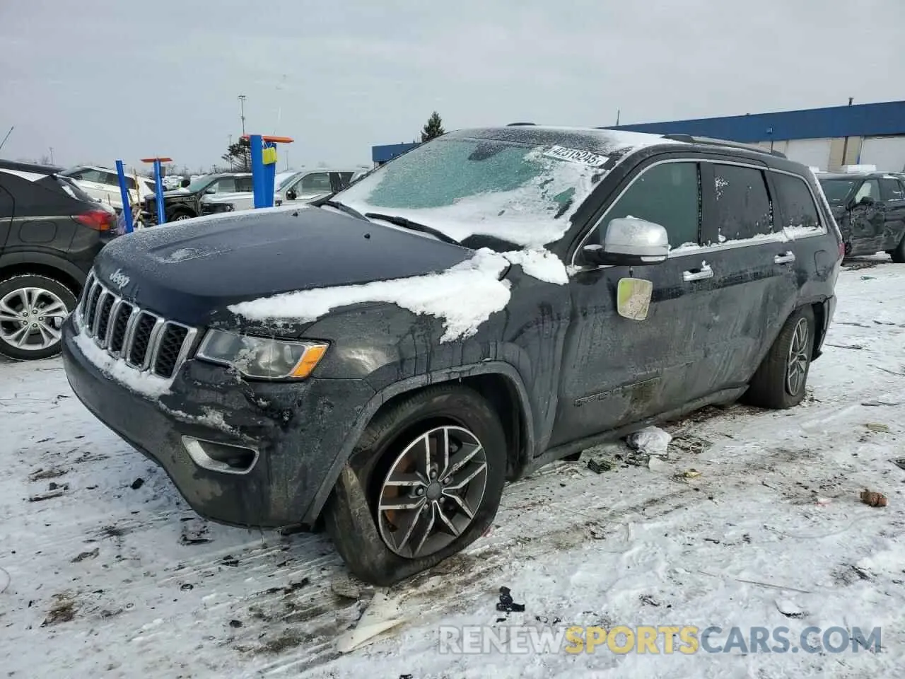 1 Photograph of a damaged car 1C4RJFBG8MC773725 JEEP GRAND CHER 2021