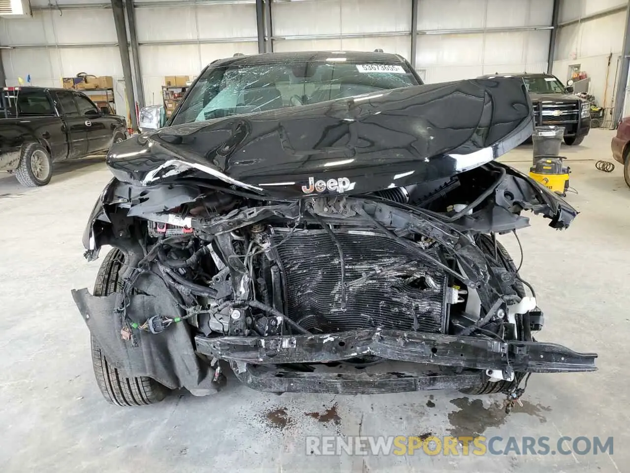 5 Фотография поврежденного автомобиля 1C4RJFBG9MC677585 JEEP GRAND CHER 2021