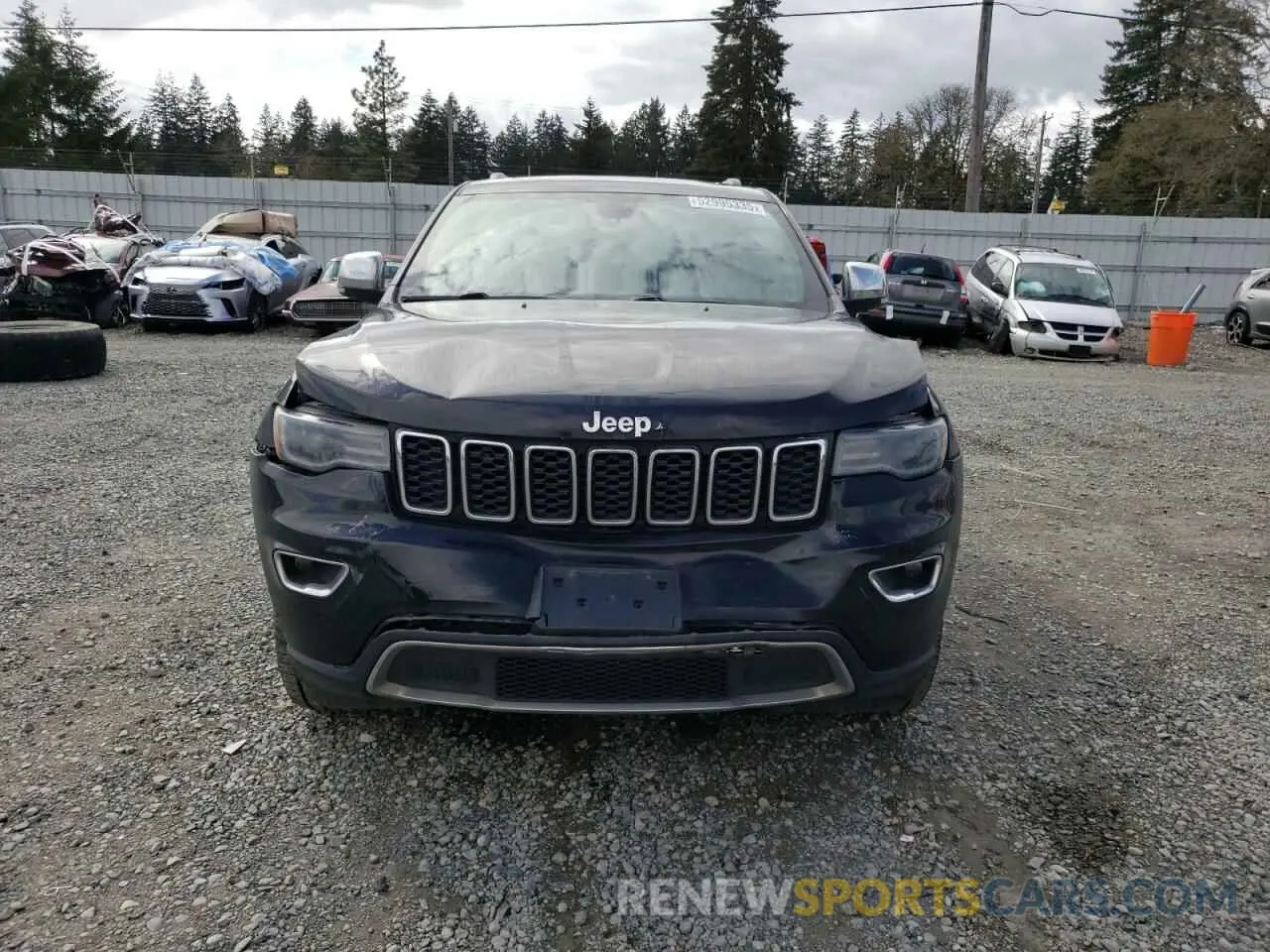 5 Фотография поврежденного автомобиля 1C4RJFBGXMC536587 JEEP GRAND CHER 2021