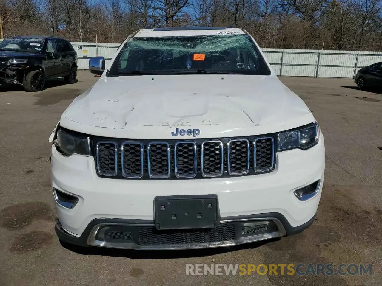 5 Photograph of a damaged car 1C4RJFBGXMC611661 JEEP GRAND CHER 2021