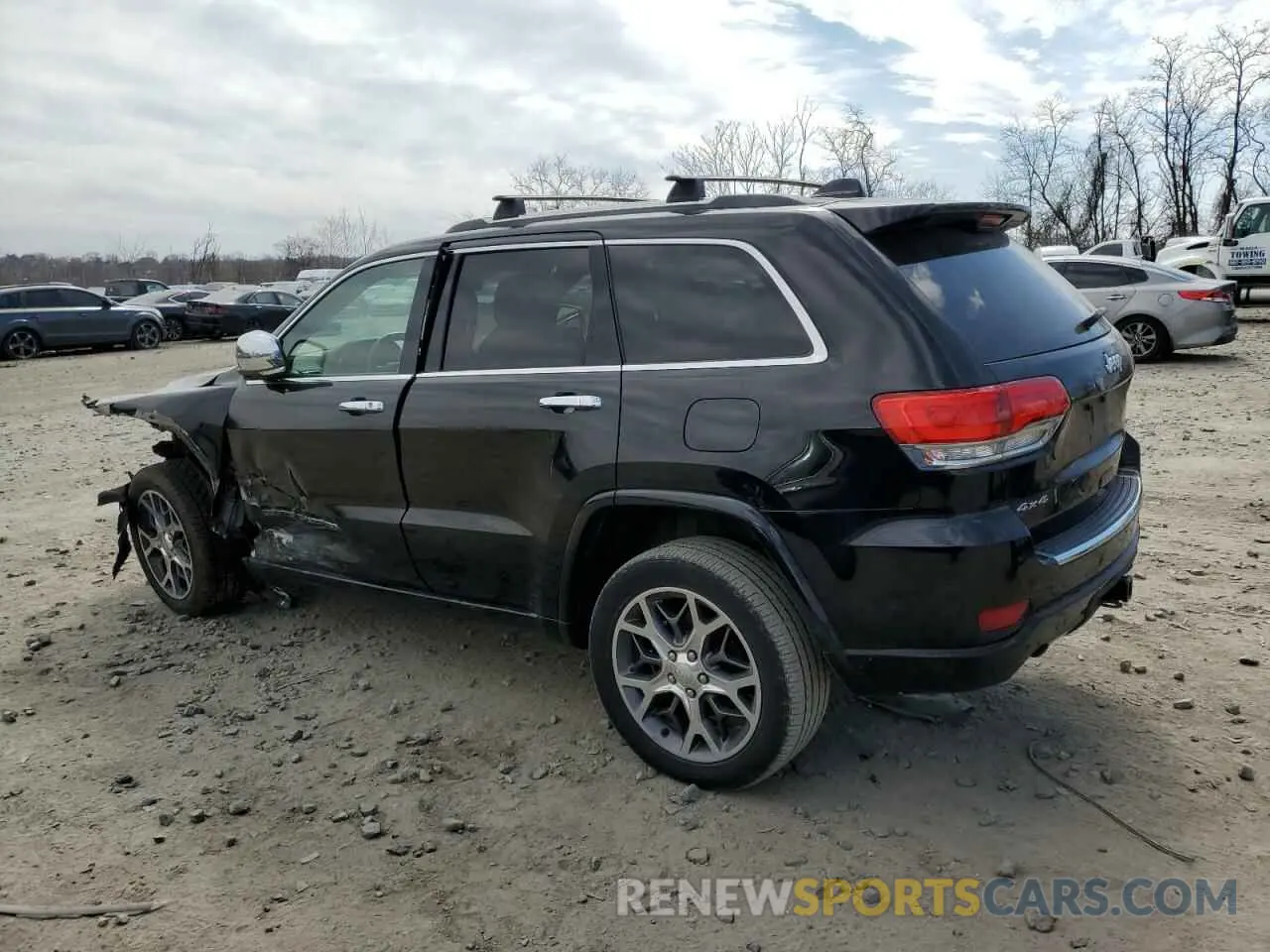 2 Photograph of a damaged car 1C4RJFCG9MC502820 JEEP GRAND CHER 2021