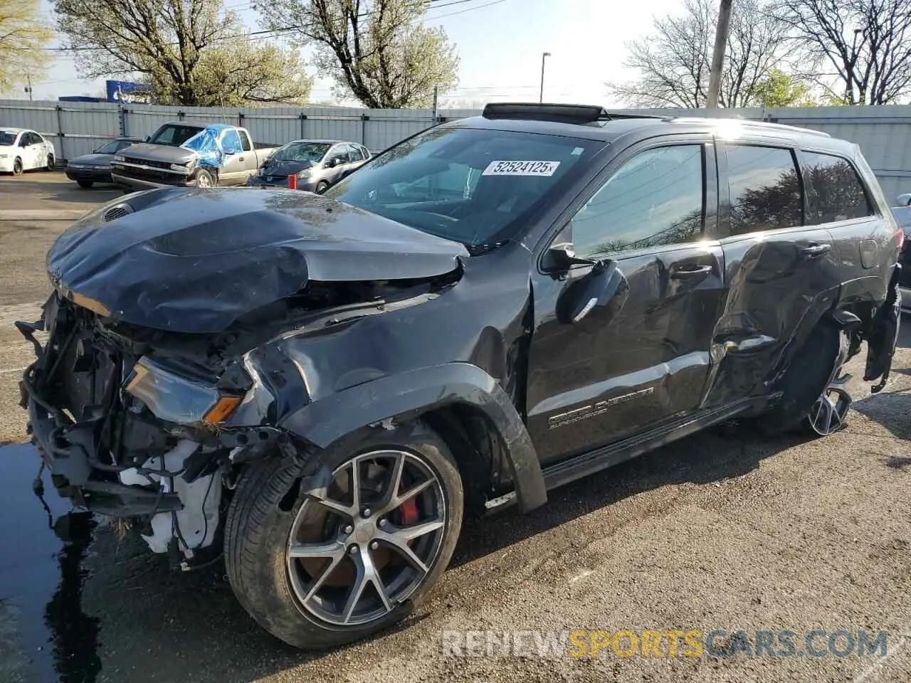 1 Photograph of a damaged car 1C4RJFN94MC605884 JEEP GRAND CHER 2021