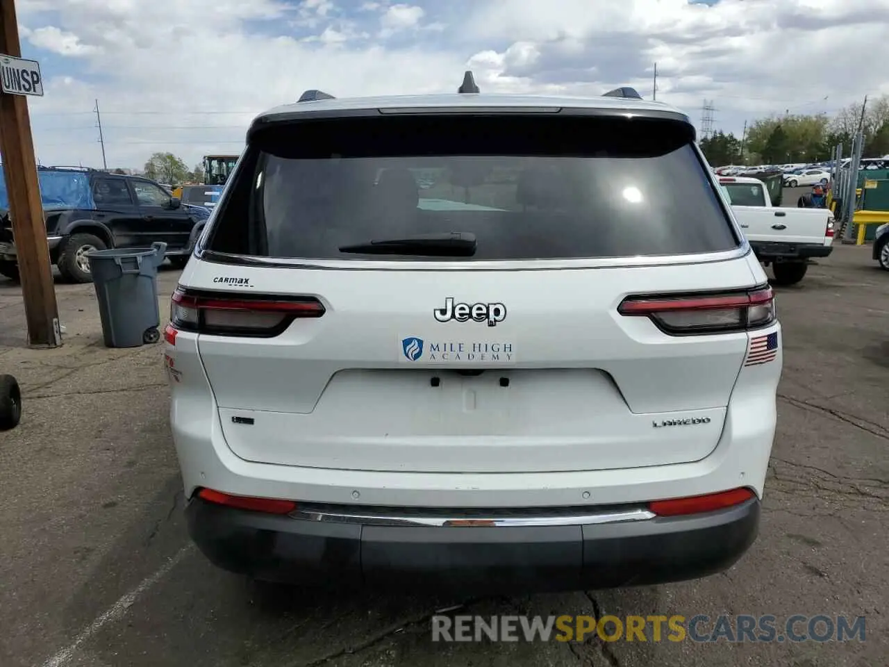 6 Photograph of a damaged car 1C4RJJAGXM8152574 JEEP GRAND CHER 2021
