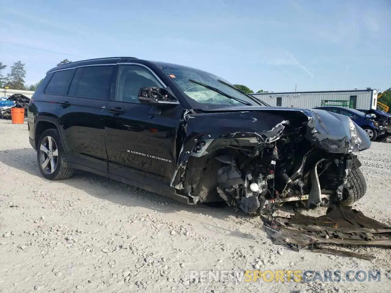4 Photograph of a damaged car 1C4RJJBG5M8135874 JEEP GRAND CHER 2021