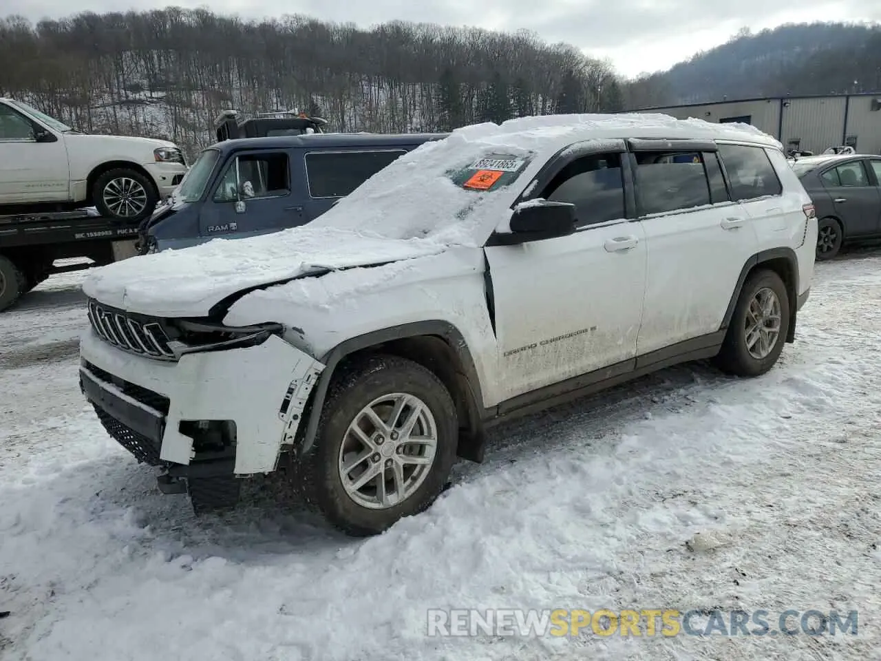 1 Photograph of a damaged car 1C4RJKAG1M8160830 JEEP GRAND CHER 2021