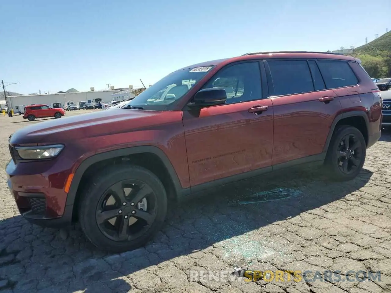 1 Photograph of a damaged car 1C4RJKAG1M8201036 JEEP GRAND CHER 2021