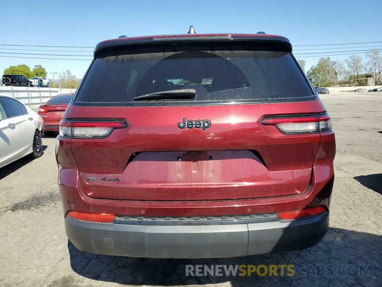 6 Photograph of a damaged car 1C4RJKAG1M8201036 JEEP GRAND CHER 2021
