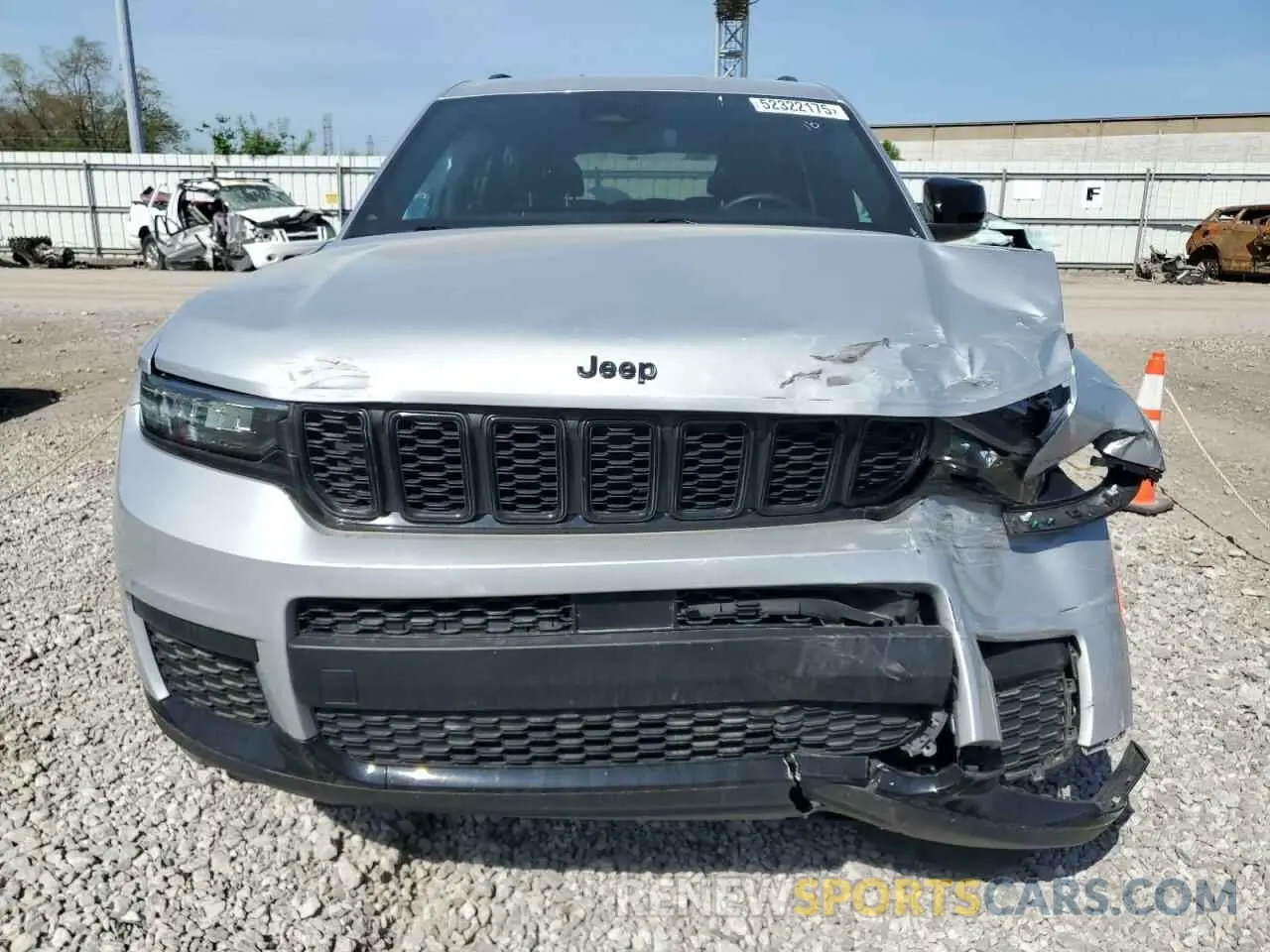 5 Фотография поврежденного автомобиля 1C4RJKAG3M8148792 JEEP GRAND CHER 2021