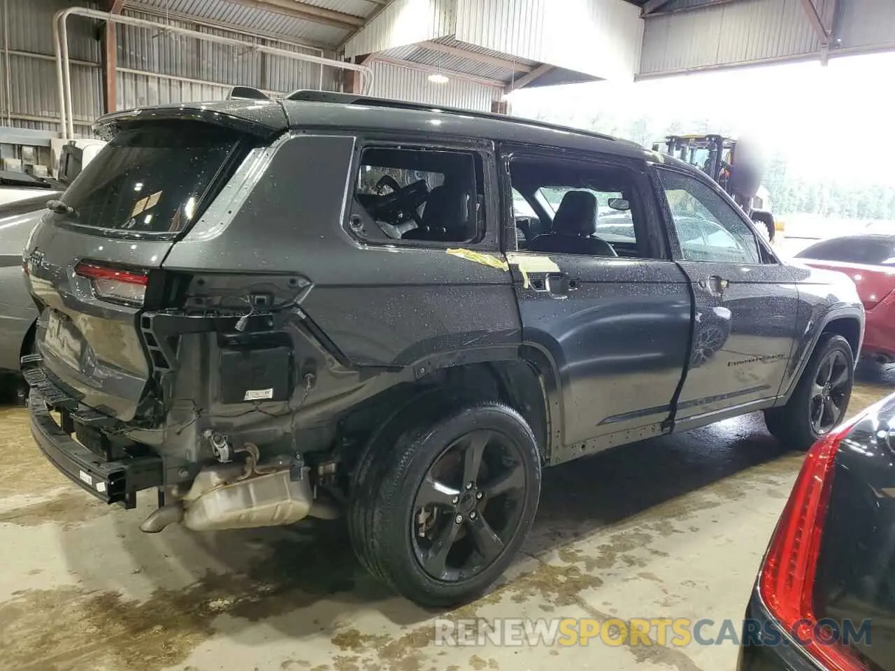 3 Фотография поврежденного автомобиля 1C4RJKAG3M8180674 JEEP GRAND CHER 2021