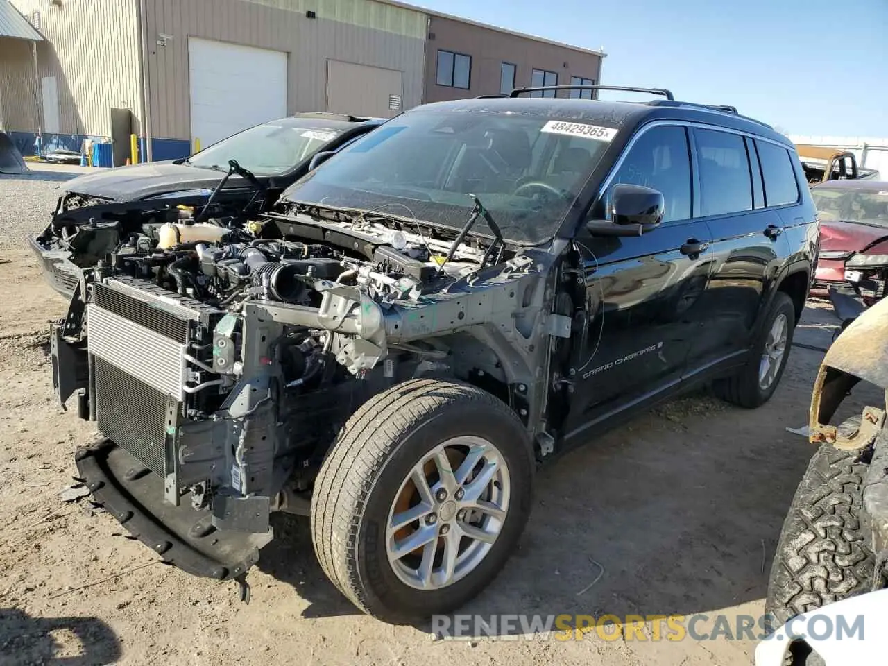 1 Photograph of a damaged car 1C4RJKAG5M8154691 JEEP GRAND CHER 2021