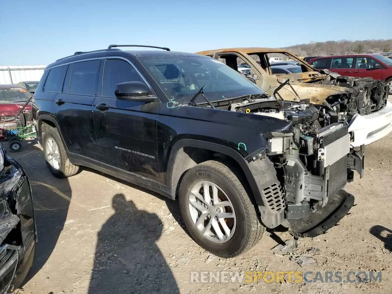 4 Photograph of a damaged car 1C4RJKAG5M8154691 JEEP GRAND CHER 2021