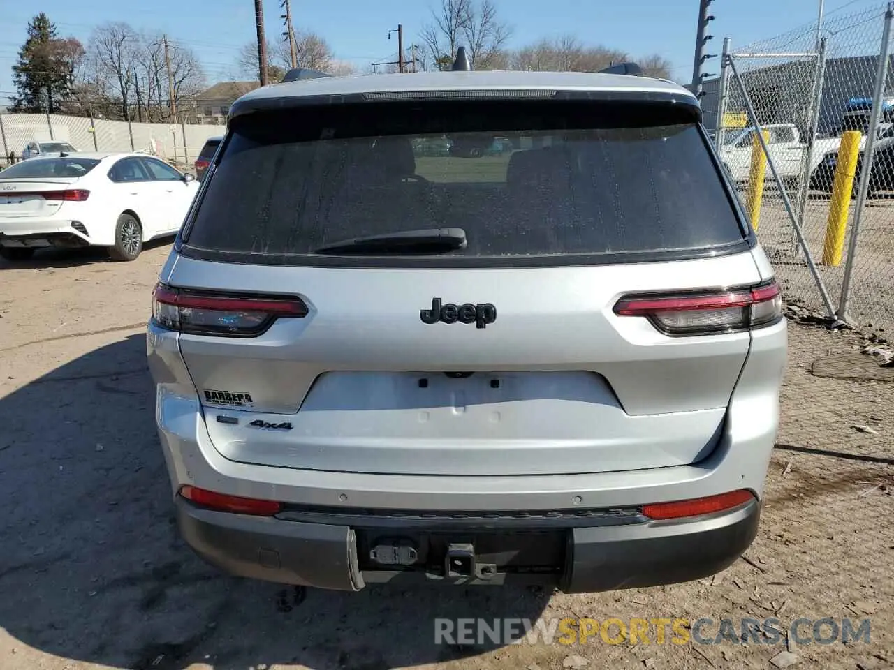 6 Фотография поврежденного автомобиля 1C4RJKAGXM8156100 JEEP GRAND CHER 2021