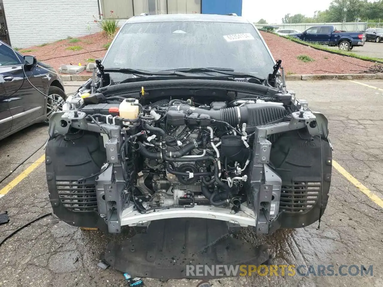 5 Фотография поврежденного автомобиля 1C4RJKAGXM8188044 JEEP GRAND CHER 2021