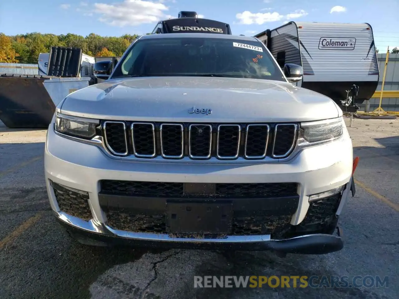 5 Photograph of a damaged car 1C4RJKBG0M8116218 JEEP GRAND CHER 2021