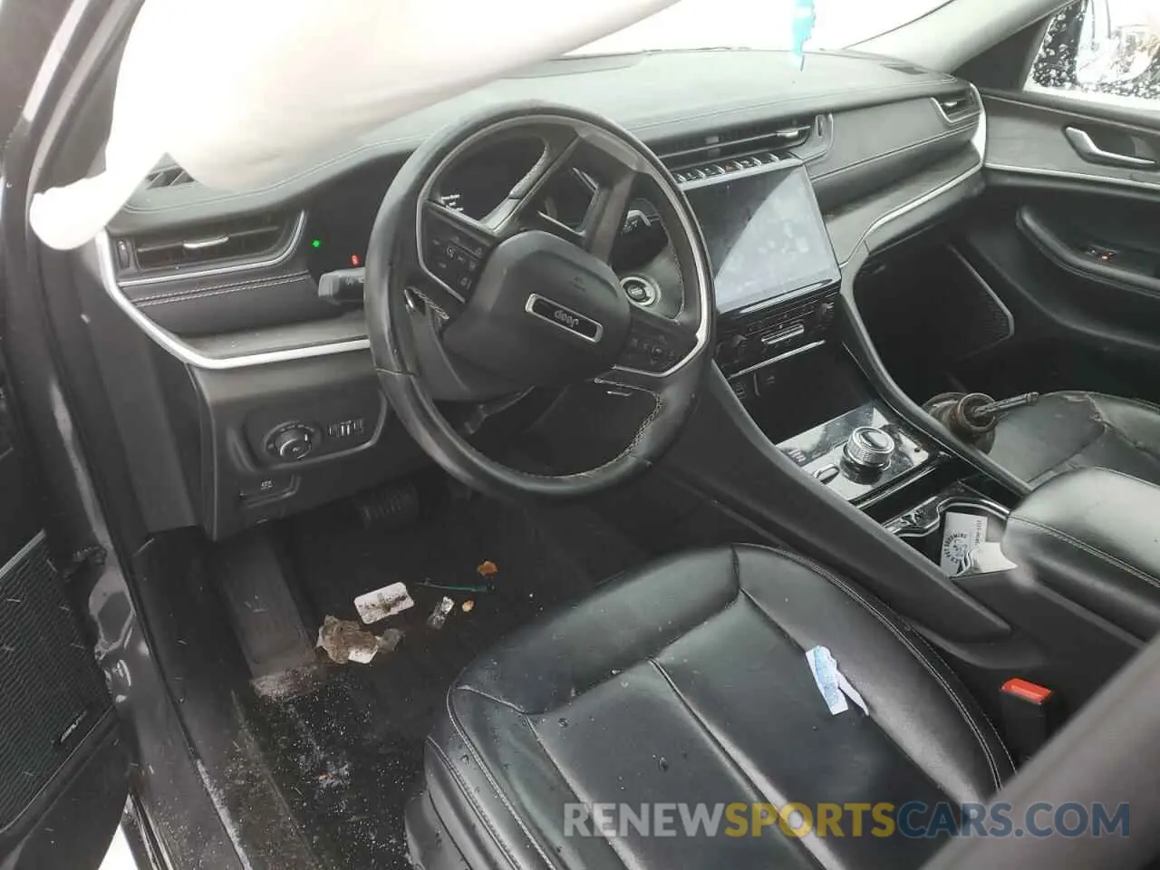8 Фотография поврежденного автомобиля 1C4RJKBG1M8196435 JEEP GRAND CHER 2021