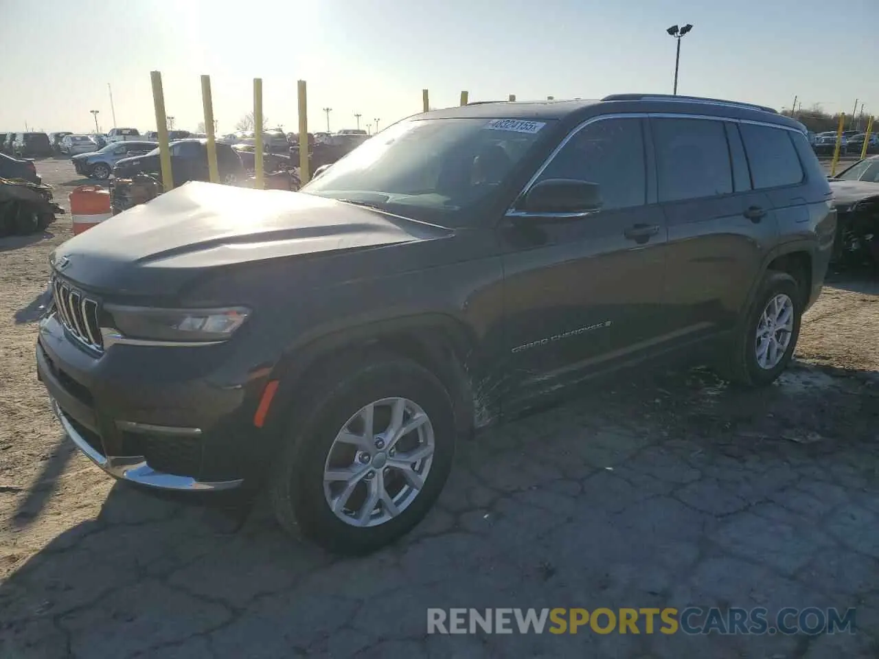 1 Photograph of a damaged car 1C4RJKBG1M8205280 JEEP GRAND CHER 2021
