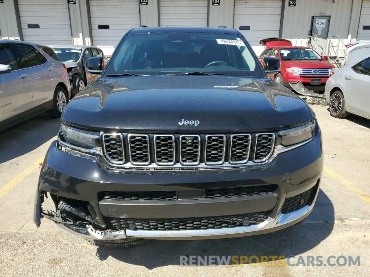 5 Фотография поврежденного автомобиля 1C4RJKBG2M8106998 JEEP GRAND CHER 2021