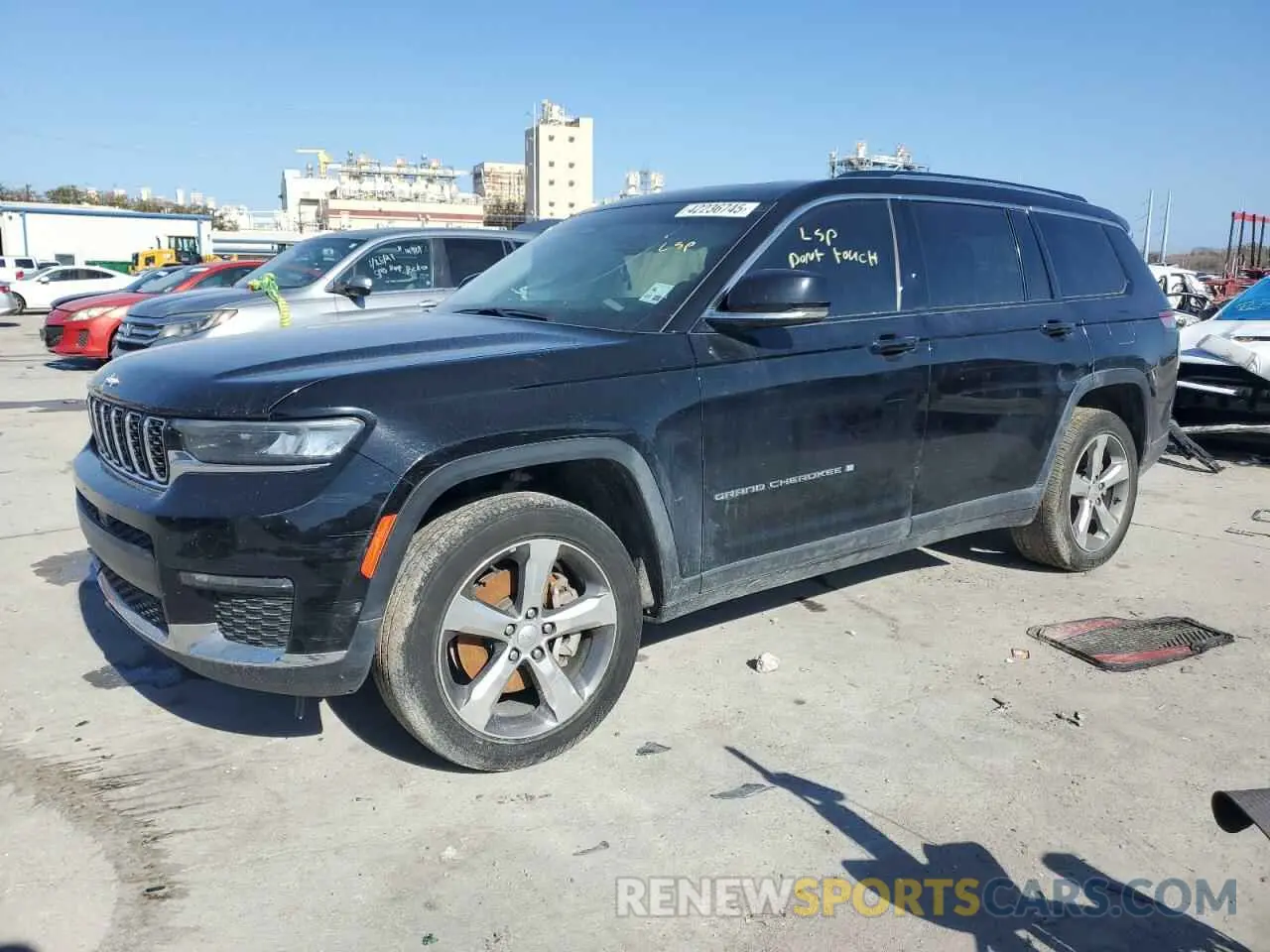 1 Фотография поврежденного автомобиля 1C4RJKBG3M8110333 JEEP GRAND CHER 2021