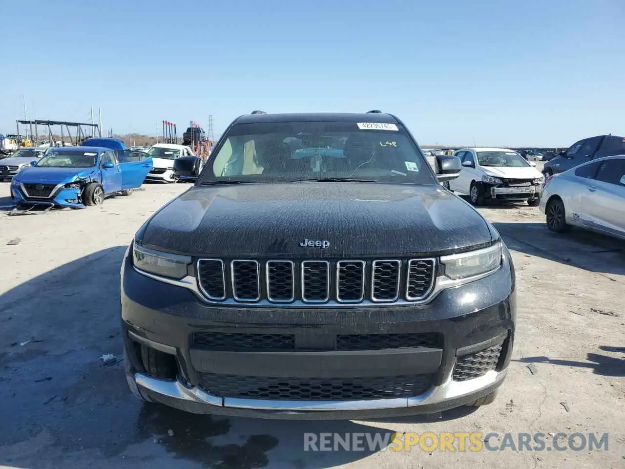 5 Фотография поврежденного автомобиля 1C4RJKBG3M8110333 JEEP GRAND CHER 2021