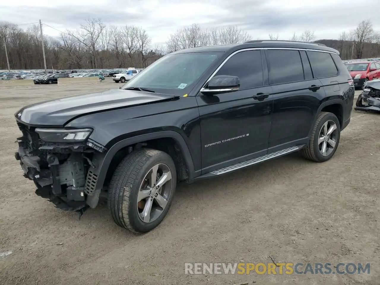 1 Photograph of a damaged car 1C4RJKBG3M8117122 JEEP GRAND CHER 2021