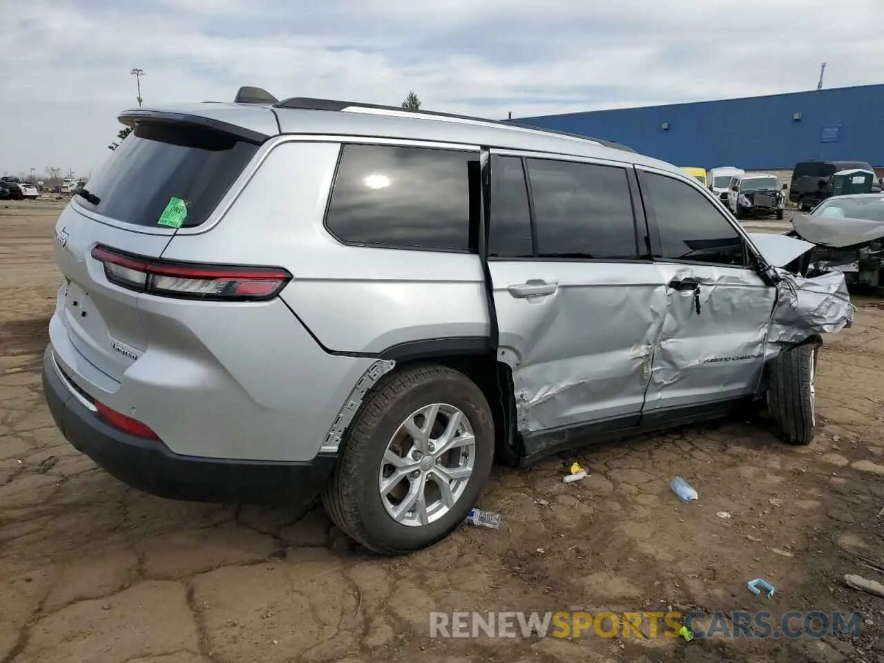 3 Photograph of a damaged car 1C4RJKBG4M8171836 JEEP GRAND CHER 2021