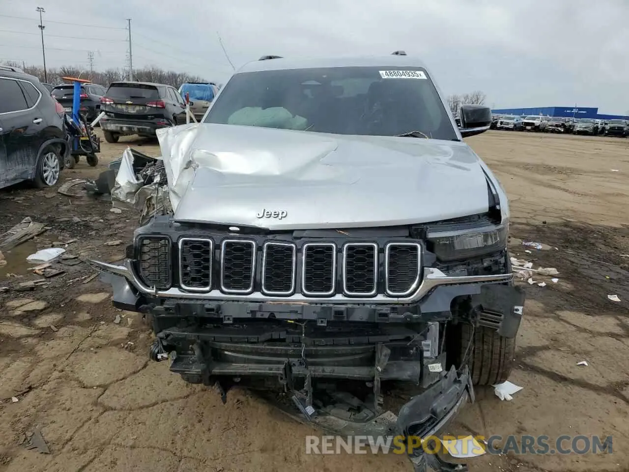 5 Photograph of a damaged car 1C4RJKBG4M8171836 JEEP GRAND CHER 2021