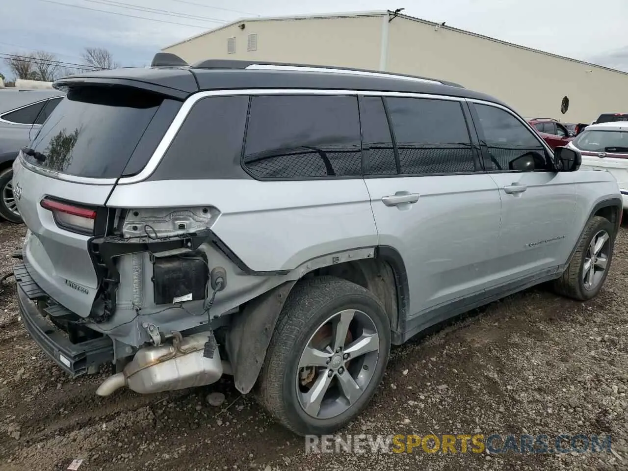 3 Photograph of a damaged car 1C4RJKBG5M8108129 JEEP GRAND CHER 2021