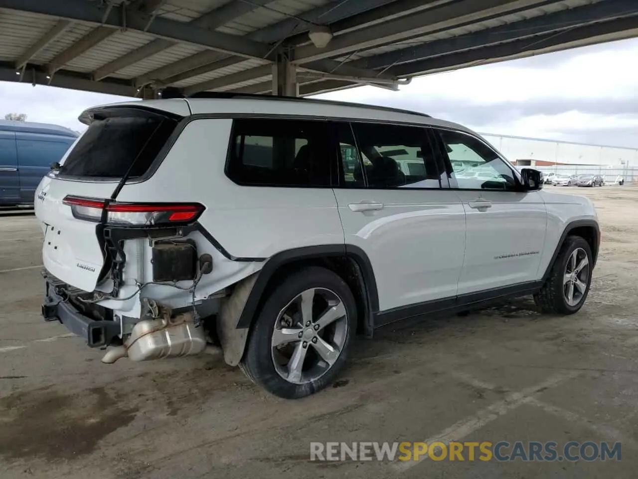 3 Photograph of a damaged car 1C4RJKBG6M8104428 JEEP GRAND CHER 2021