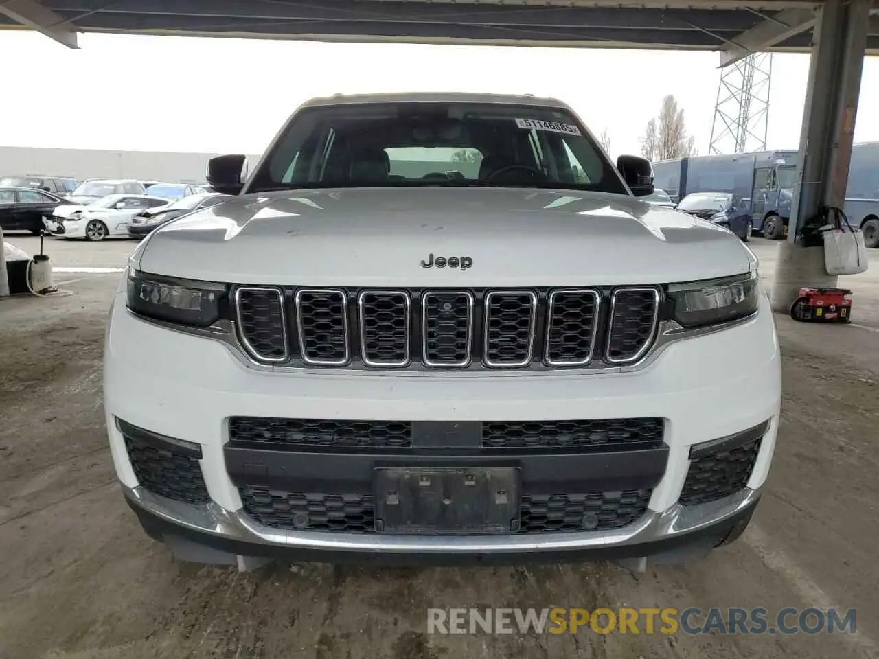 5 Photograph of a damaged car 1C4RJKBG6M8104428 JEEP GRAND CHER 2021