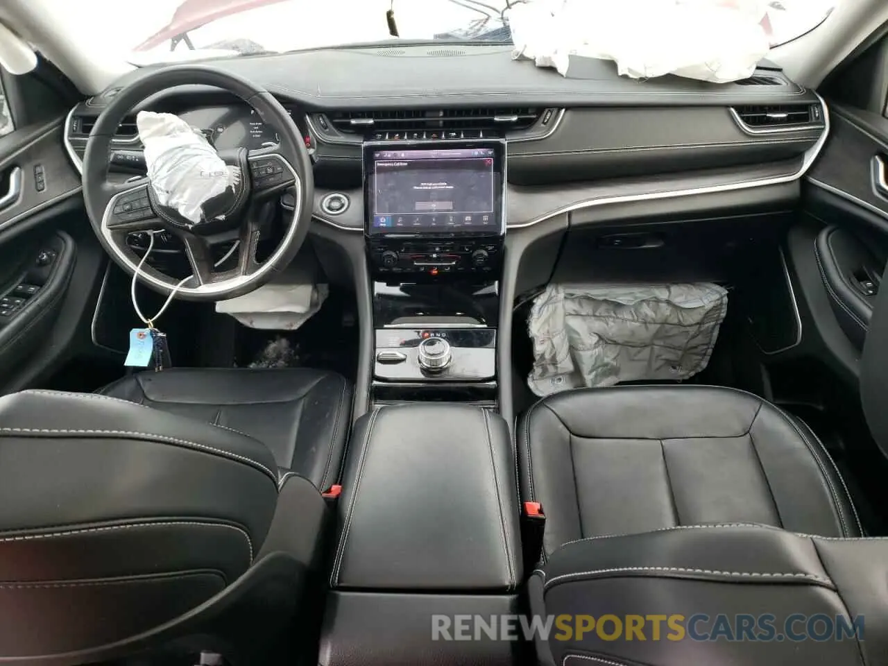 8 Фотография поврежденного автомобиля 1C4RJKBG7M8117804 JEEP GRAND CHER 2021