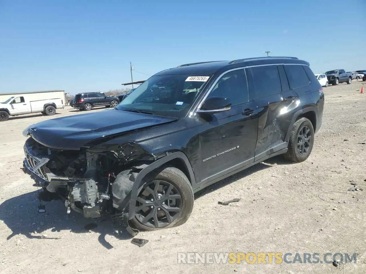 1 Photograph of a damaged car 1C4RJKBG8M8106620 JEEP GRAND CHER 2021