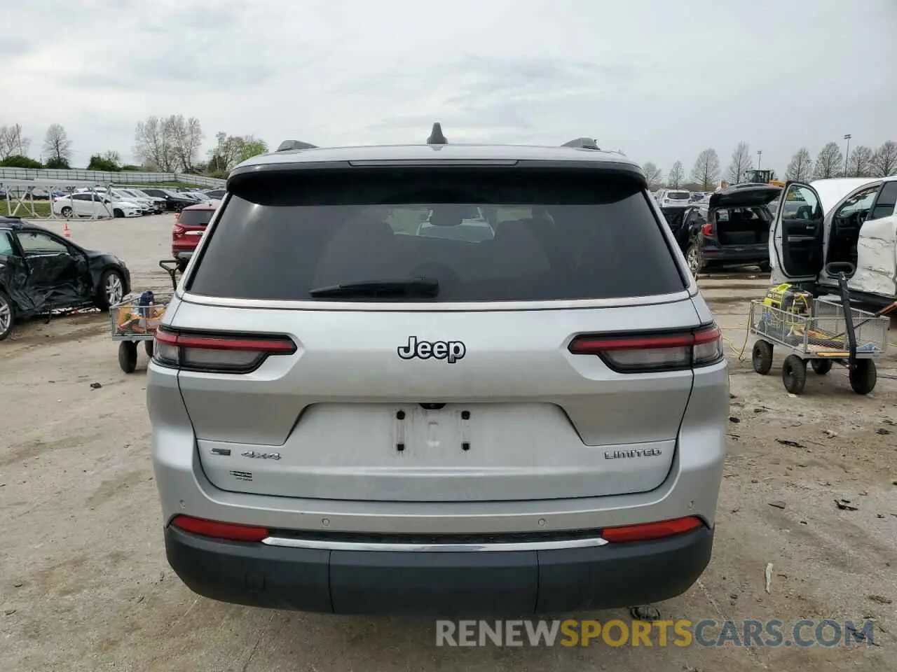 6 Photograph of a damaged car 1C4RJKBG8M8173766 JEEP GRAND CHER 2021