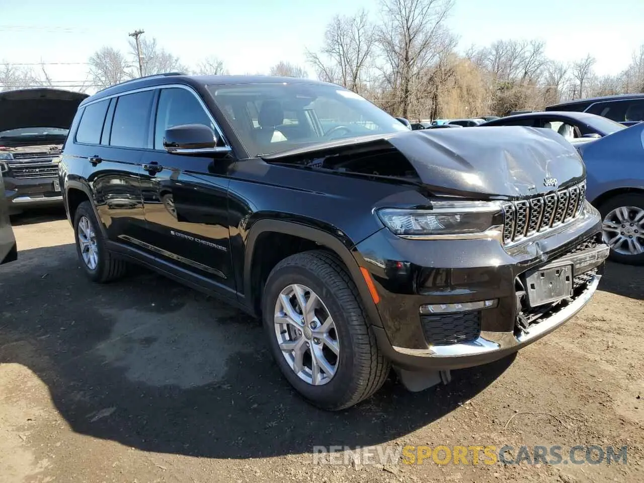 4 Фотография поврежденного автомобиля 1C4RJKBG9M8146673 JEEP GRAND CHER 2021
