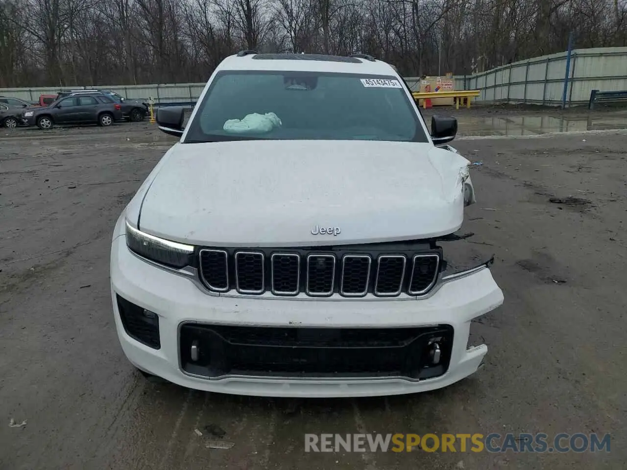 5 Photograph of a damaged car 1C4RJKDG6M8149382 JEEP GRAND CHER 2021