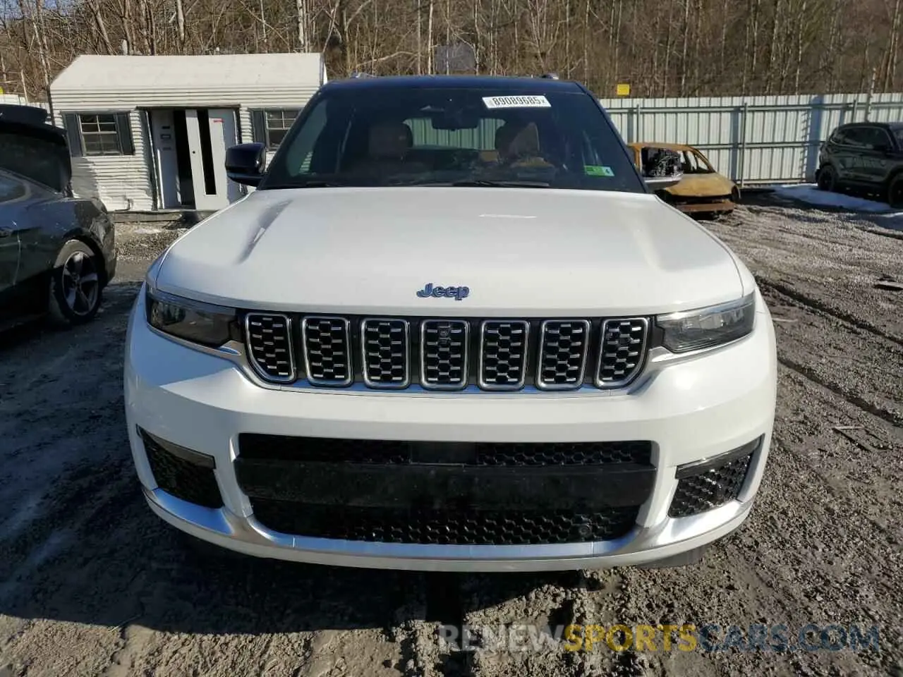 5 Photograph of a damaged car 1C4RJKEGXM8204186 JEEP GRAND CHER 2021
