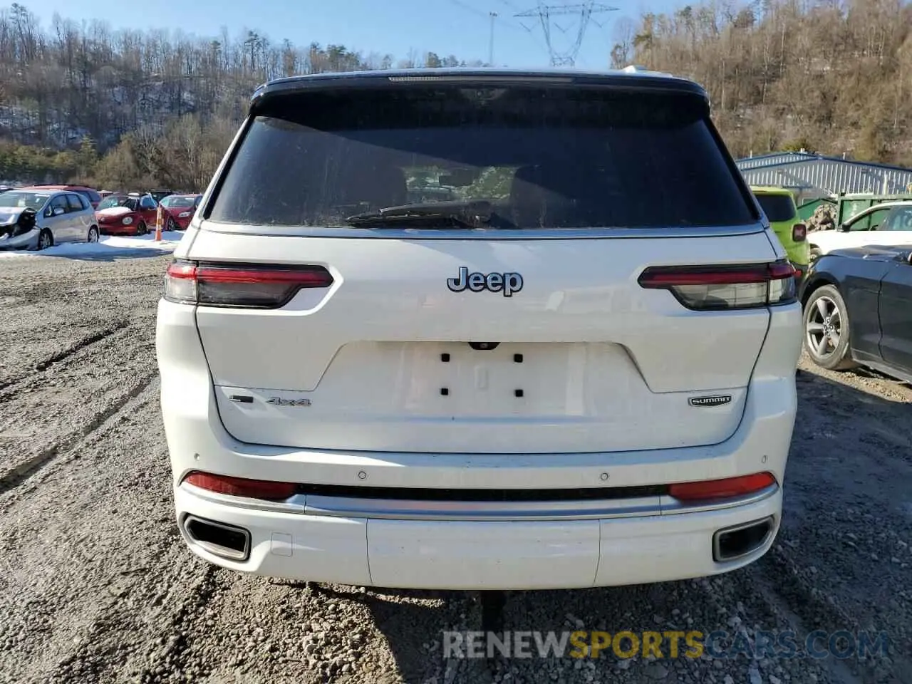 6 Photograph of a damaged car 1C4RJKEGXM8204186 JEEP GRAND CHER 2021