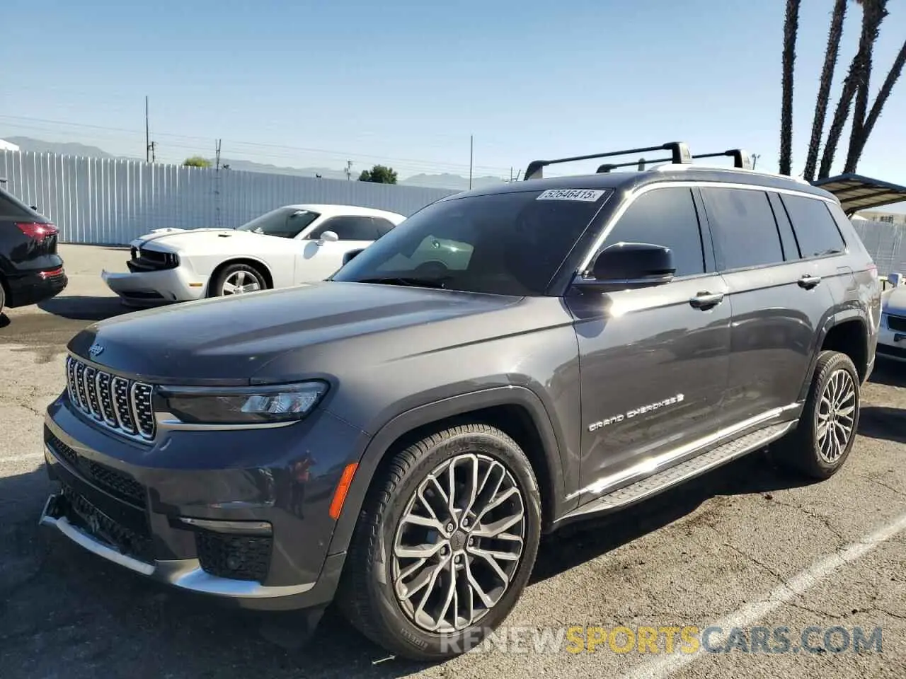 1 Photograph of a damaged car 1C4RJKET7M8164324 JEEP GRAND CHER 2021