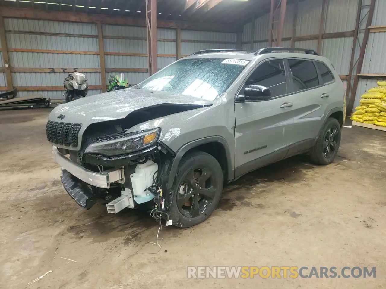 1 Photograph of a damaged car 1C4PJMMX3ND543868 JEEP GRAND CHER 2022