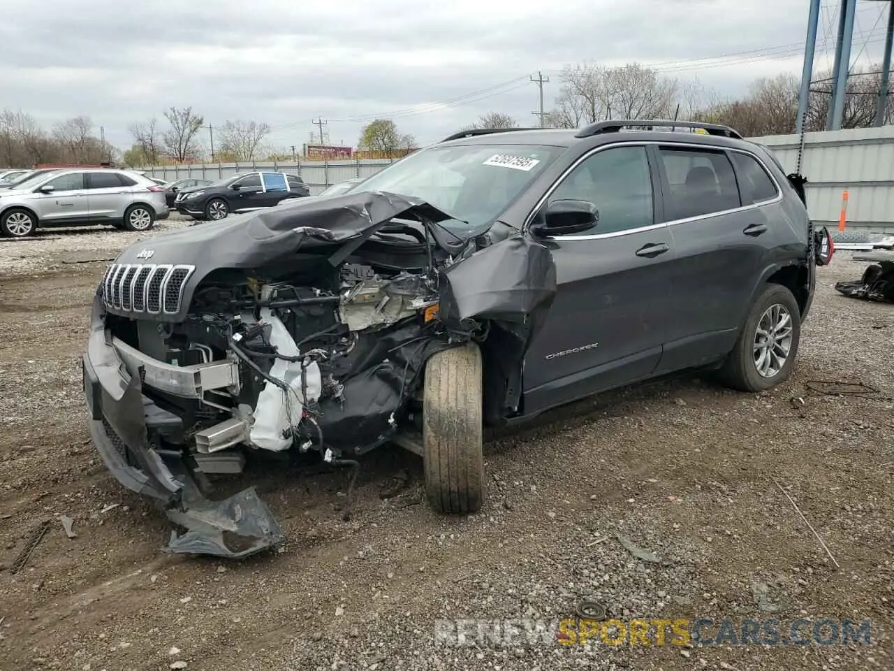 1 Photograph of a damaged car 1C4PJMMX7ND500893 JEEP GRAND CHER 2022