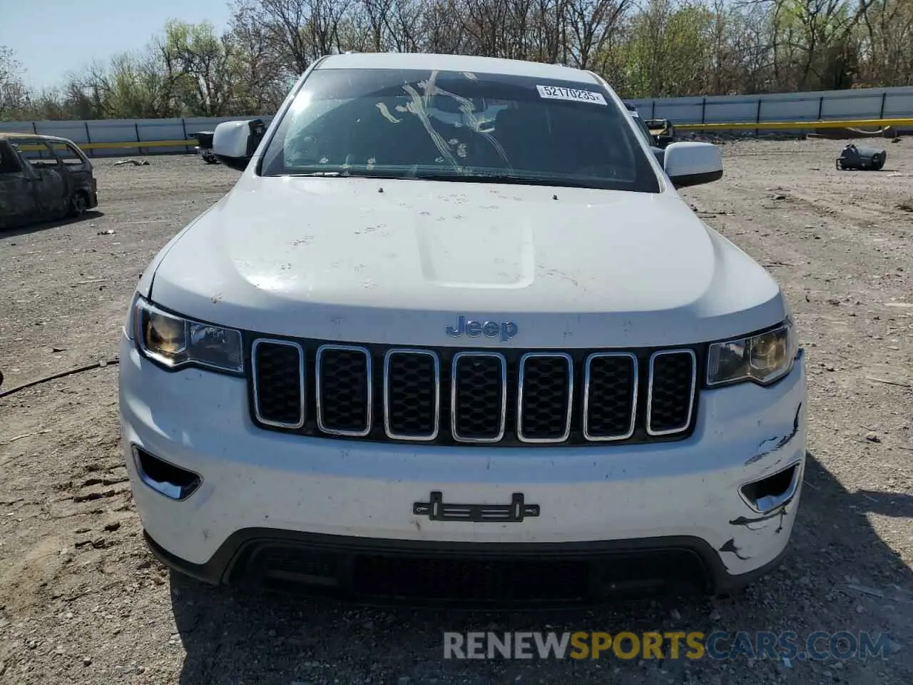 5 Фотография поврежденного автомобиля 1C4RJEAG1NC155952 JEEP GRAND CHER 2022