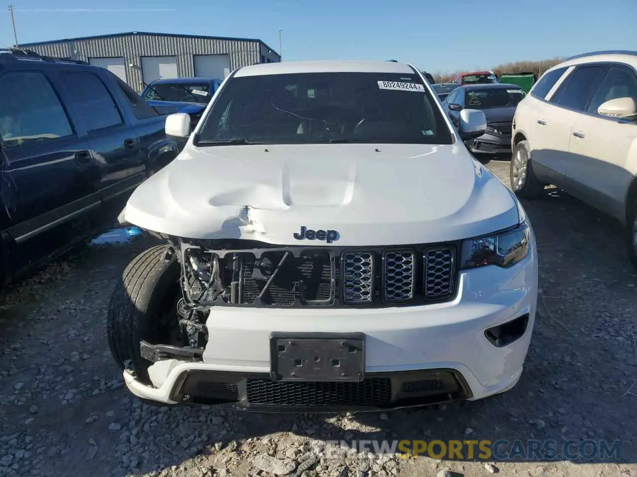 5 Фотография поврежденного автомобиля 1C4RJFAG3NC149687 JEEP GRAND CHER 2022