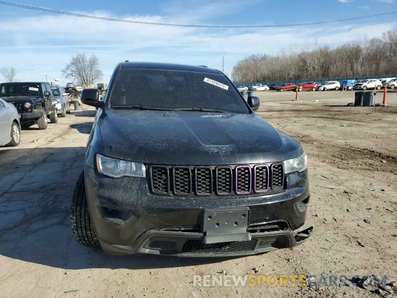 5 Фотография поврежденного автомобиля 1C4RJFAG4NC176073 JEEP GRAND CHER 2022