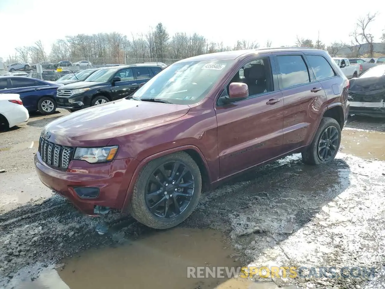 1 Photograph of a damaged car 1C4RJFAG6NC147321 JEEP GRAND CHER 2022