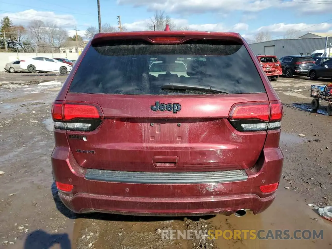6 Photograph of a damaged car 1C4RJFAG6NC147321 JEEP GRAND CHER 2022