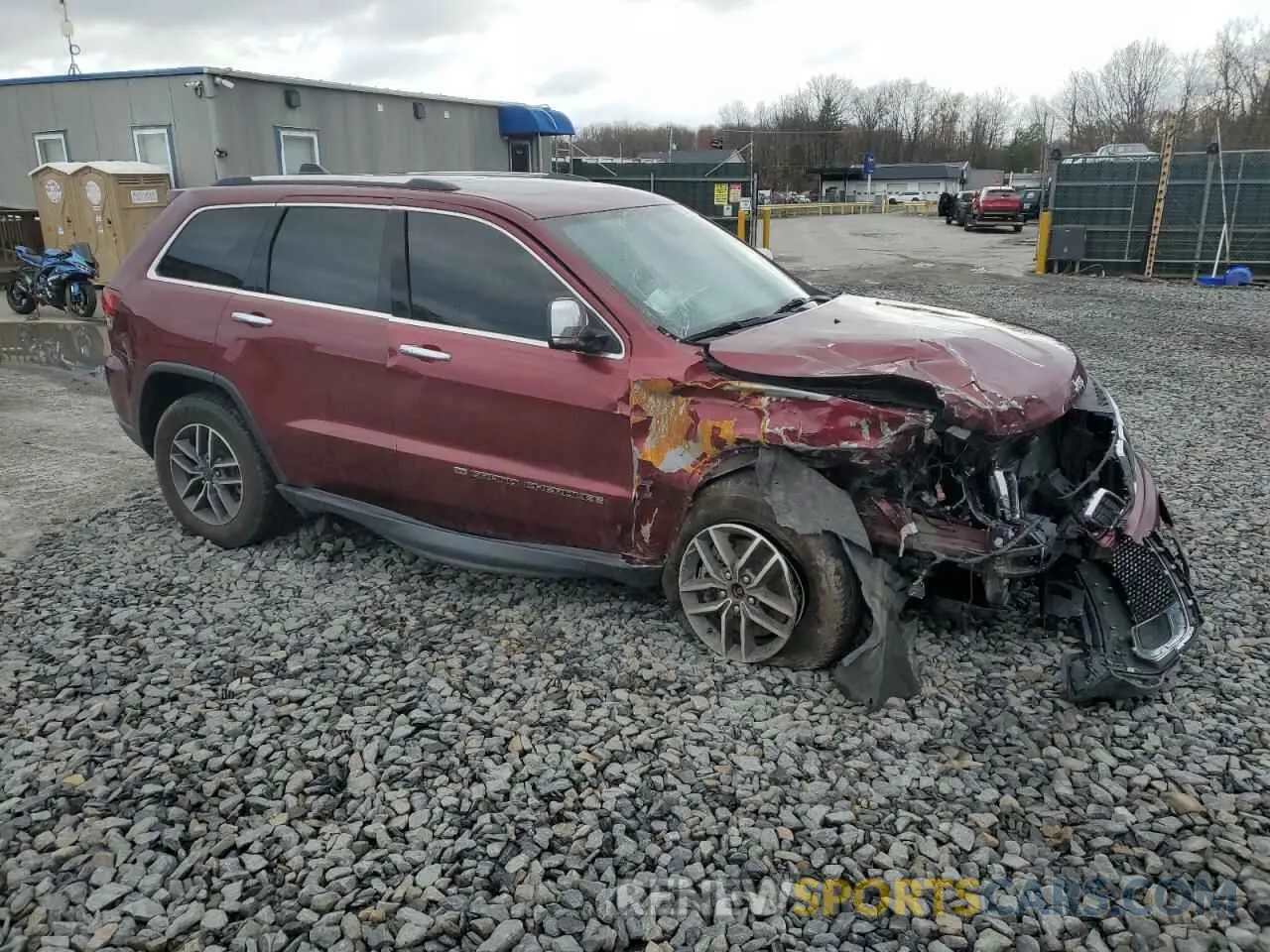 4 Фотография поврежденного автомобиля 1C4RJFBG3NC117613 JEEP GRAND CHER 2022