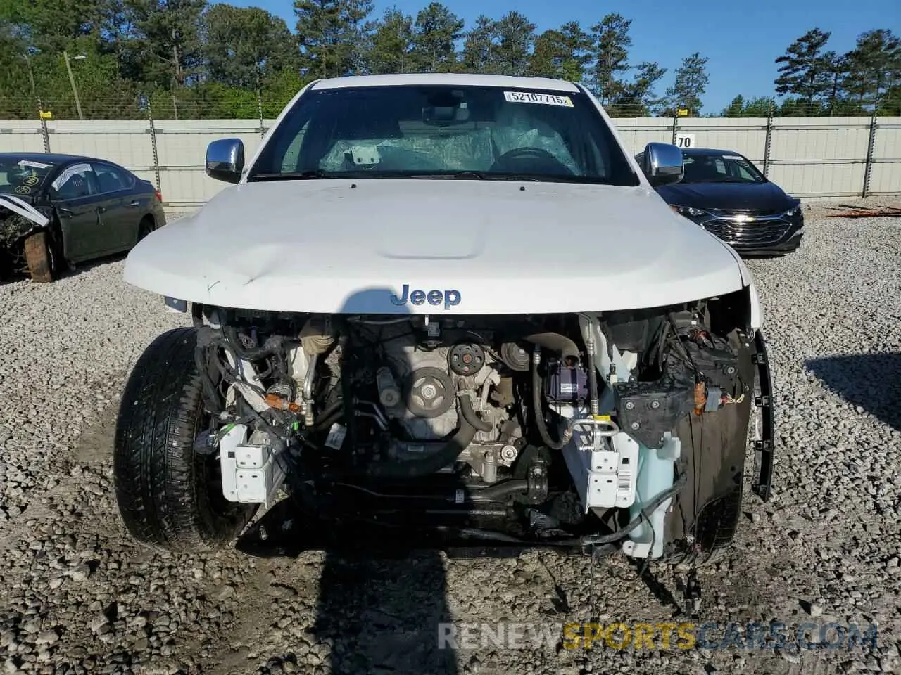 5 Фотография поврежденного автомобиля 1C4RJFBG6NC110610 JEEP GRAND CHER 2022
