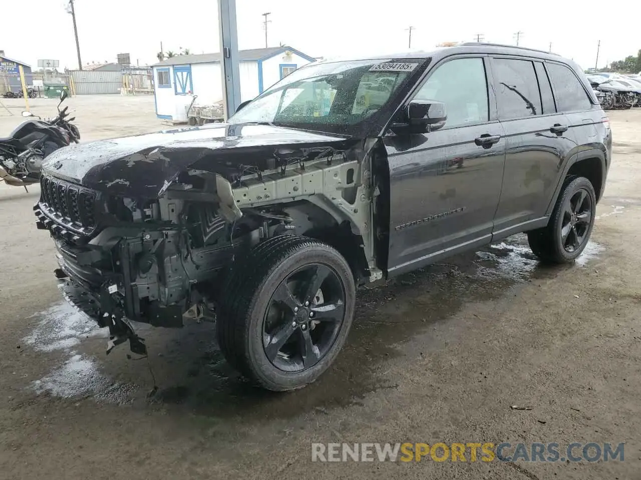 1 Photograph of a damaged car 1C4RJGAG7N8584852 JEEP GRAND CHER 2022