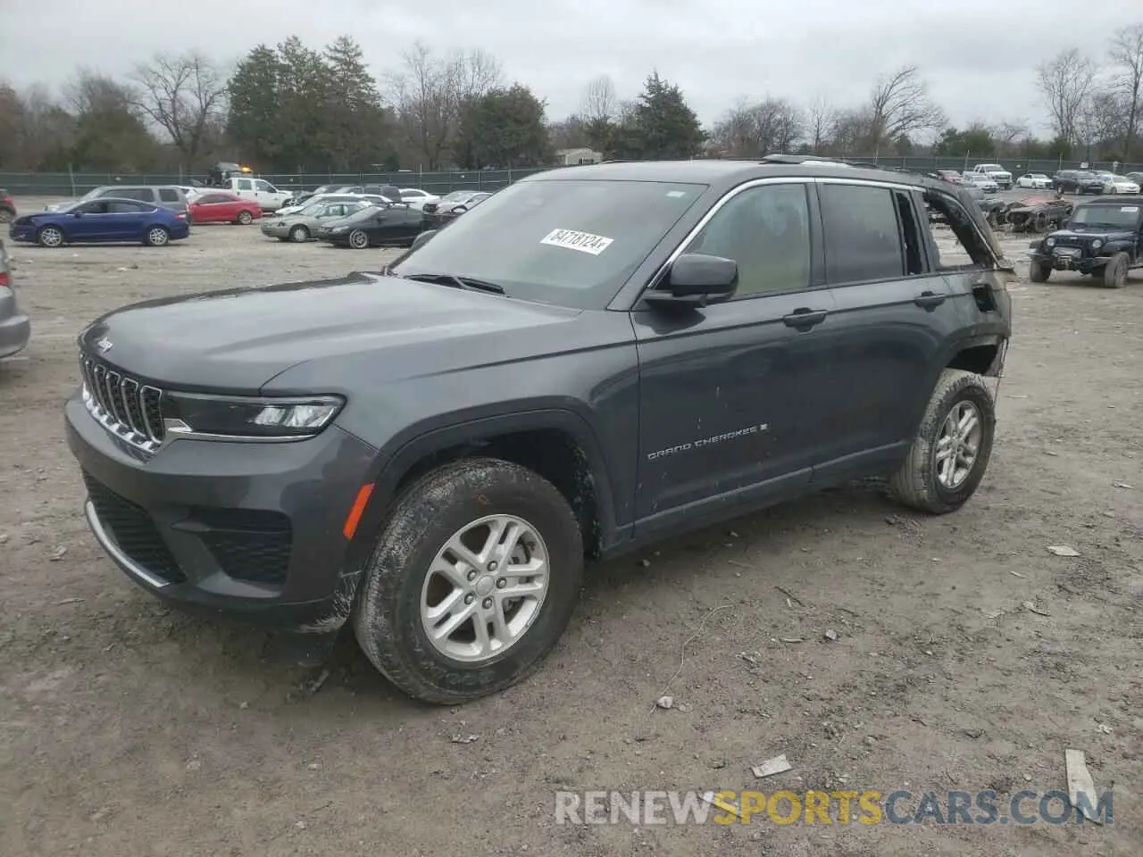 1 Photograph of a damaged car 1C4RJHAG1N8591351 JEEP GRAND CHER 2022